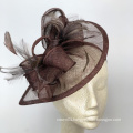 The Kenni Fascinator Mocha Brown Fascinator For Ladies Womens Tea Party Church Derby Fancy British Royal Hat